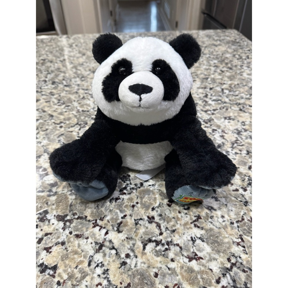 Fiesta Zoo Atlanta Panda Plush 9in Sitting Bean Bag Stuffed Animal L68584